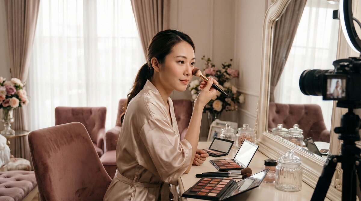 绿帽社美妆视频教程